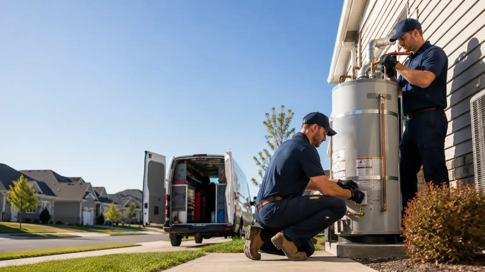 Water Heater Installation in Navarre, OH